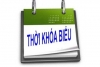 Thời khóa biểu dạy học trực tuyến năm học 2019 - 2020 (Từ ngày 23/3/2020 - 28/3/2020)
